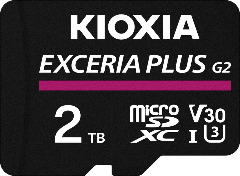 KIOXIA, 2TB microSDXC Hafıza Kartını Piyasaya Sürüyor